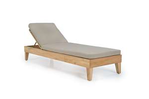 Fauteuil inclinable en teck haut de gamme Skye pour les espaces extérieurs des villas et des hôtels - Product Image 6