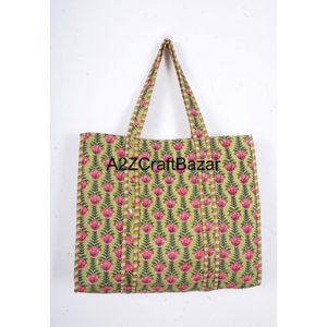 Bolso de playa grande de algodón a rayas estilo bohemio hecho a mano para mujer con asa larga para viajes, fiestas, compras y uso diario. - Product Image 2