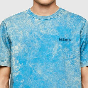 Camiseta de Hombre con Lavado Ácido, Personalizada con Marca Privada, 100% Algodón, Ecológica, Transpirable, de Alta Calidad, Manga Corta, Nueva Llegada - Product Image 3