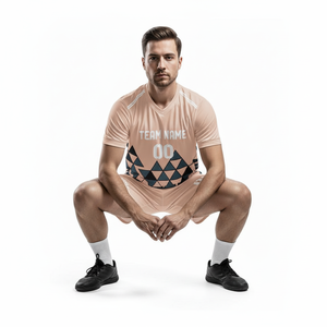 Camiseta de Fútbol Unisex de Manga Corta, Conjuntos de Uniformes de Fútbol Transpirables Personalizados, Ropa de Fútbol Personalizable de Alta Calidad para Adultos - Product Image 4