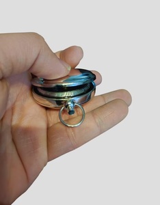 Vintage Style Pocket Compass with Lid – Metal Navigation Compass – Outdoor Hiking <b>Gift</b> – Nautical Decor - Product Image 4