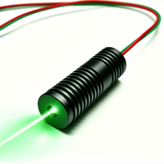 CE OEM ODM 520nm 50mW Green Laser Module 120mA Industrial Laser Pointer with 1 Year Warranty China for Alignment Measurement