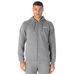 Conjunto Deportivo de 2 Piezas para Hombre: Sudadera con Capucha de Forro Polar con Cremallera Completa y Pantalones de Pierna Recta con Dobladillo Abierto, Ajuste Cómodo, Ropa Deportiva OEM/ODM - Product Image 4