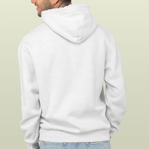 Sudadera con capucha de invierno para hombre de algodón 100% recortada personalizada parche desgastado bordado sol desteñido borde de corte dobladillo crudo liso teñido sol desteñido - Product Image 2
