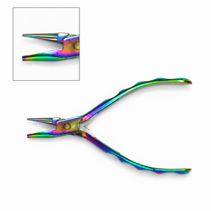 Pince à bec rond et concave Chroma, outil de précision pour la mise en forme de fils de bijouterie, ZetomedPro - Product Image 6