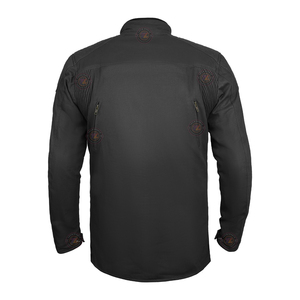 Adventure Touring Cotton Canvas Motorcycle Jacket Breathable Textile Riding Jacket for Street Bikers Lazib Sports Manufacturer - Product Image 3