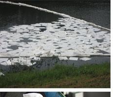 แผ่นดูดซับน้ำมัน N-FIBER P45 ความจุสูง 1.6 ลิตร แบบกันน้ำ สำหรับควบคุมการรั่วไหลของน้ำมันในอุตสาหกรรม ผลิตเพื่อสิ่งแวดล้อม ผลิตที่ฮานอย - Product Image 3