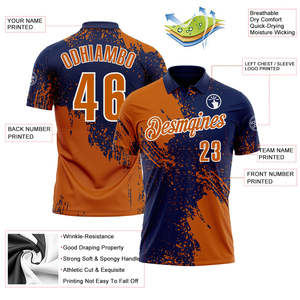 Polo Deportivo Edición Premium, Personalización con Marca del Equipo, Nombre y Número del Jugador, Poliéster de Alto Rendimiento, Proveedor Directo de Fábrica - Product Image 3