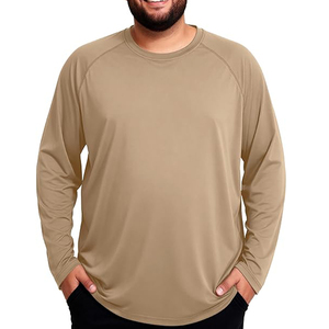 T-shirt à manches longues personnalisé pour hommes, coupe ajustée, pour le sport, la gym et le quotidien - Product Image 5