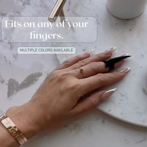 Herramienta profesional para cortar el cabello para extensiones de cabello-Anillo de seccionamiento rápido de acero inoxidable para uso en salón y estilista - Product Image 6