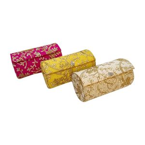 Handmade Embroidery <b>Gift</b> <b>Box</b> Low Price Decorative Storage <b>Box</b> for Jewelry Accessories and <b>Gift</b> Packaging - Product Image 6