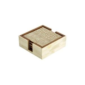 Posavasos de alta calidad con incrustaciones de hueso, posavasos artesanal de hueso para el hogar, a un precio muy razonable. - Product Image 1