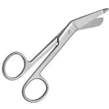 Tijeras para Vendajes Lister de Acero Inoxidable de Alta Calidad HERMANN MEDITECH, Manuales, TC 114 mm, Instrumento de Corte Médico para Uso Hospitalario - Product Image 5