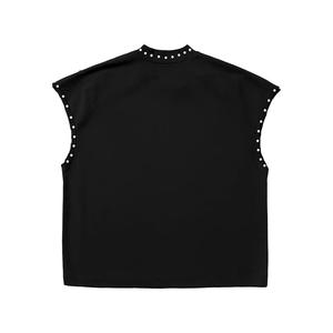 Débardeur Homme Oversize Vintage Délavé à l'Acide, Style Streetwear Décontracté, avec Logo Imprimé au Dos, Idéal pour l'Été – Vente en Gros - Product Image 3