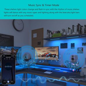 Striscia LED RGB M Smart per Illuminazione Sottopensile, Bianca con Cambio Colore e Dimmerabile, Compatibile con Alexa, Google Home e App per Smartphone - Product Image 2
