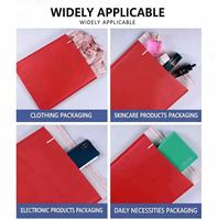 Sobres de Burbuja Rojos Ecológicos para Envío y Embalaje, Sobres de Papel Kraft Rojos con Burbujas, Tamaño Personalizado
