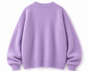 Pull en mohair surdimensionné à étiquette privée OEM, tricot épais, pull d'hiver en vente en gros - Product Image 2