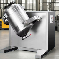 Mélangeur 3D haute efficacité RUNNEST pour produits chimiques, machine de mélange à moteur à mouvement tridimensionnel pour usage industriel alimentaire