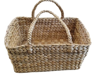 Panier de coquillage/décor de coquillage panier côtier/panier à thème de plage coquille artisanat banane fibre panier serviette panier bord de mer cadeau - Product Image 6