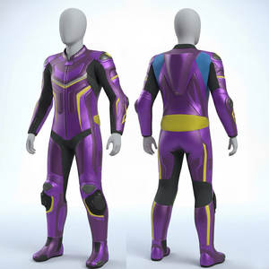 Customize Racing Suit Top Quality Custom Printed Logo Customized Logo Printed Kart Racing Racing Suit Leather - Product Image 4