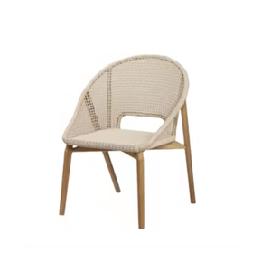Sillas de comedor de mimbre modernas de calidad superior para apartamento, comedor, hotel, restaurante, cafetería, muebles - Product Image 5