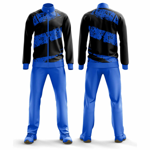 Conjunto Deportivo Personalizado para Hombre y Mujer, Traje de Entrenamiento Atlético, Chaqueta con Cierre Completo, Pantalones Jogger, Fabricante Mayorista - Product Image 1