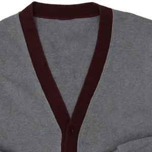 Cardigan en Coton Tricoté Rayé Style Universitaire pour Filles – Collection Printemps-Automne 2026 – Léger, Élégant et Polyvalent - Product Image 2