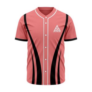 Custom Men's Breathable 100% Polyester <b>Baseball</b> Jersey OEM Personalized Uniform Name Number Digital Printed V-neck Half Sleeve - Product Image 3