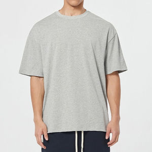 Nouveau design décontracté, t-shirts pour hommes à manches courtes, coupe ample, col rond, uni, écologique, séchage rapide, coton biologique - Product Image 5