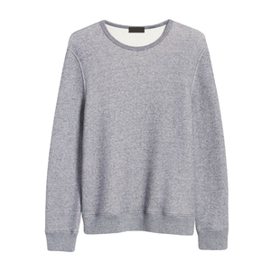 Nouveau sweat-shirt en molleton lourd à coupe classique pour l'hiver, polyester/coton, logo personnalisé sur le devant, sweat-shirts unisexes - Product Image 4
