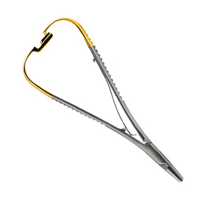 Porte-aiguille Mathieu de haute qualité, très vendu, 170 mm, manuel, en acier inoxydable, classe I, certifié CE, outil chirurgical dentaire - Product Image 3