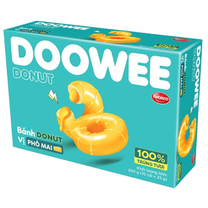 Pastel de Queso Doowee con Crema de Queso, 250g, Pastel Suave y Cremoso, Precio Competitivo, Venta al Por Mayor, Exportación - Product Image 1