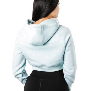 Ensemble court en molleton tie-dye pour femme avec sweat à capuche en coton et haut long tendance - Product Image 6