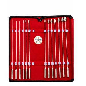 Juego de 12 Piezas de Fresas de Acero Inoxidable para Osteodensificación con Soporte y Punta Fina - Product Image 6