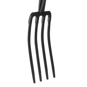 Forca da Giardinaggio a 4 Denti Rinforzata con Manico in Fibra di Vetro, Forca da Giardinaggio 45 cm con Impugnatura a Y in Acciaio Forgiato per Scavare nel Giardino - Product Image 6