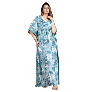 Camisón Kaftán Maxi de Algodón para Mujer, Venta al Por Mayor, Fabricante OEM, Proveedor a Granel, Estilo Holgado, Informal, para Dormir - Product Image 1