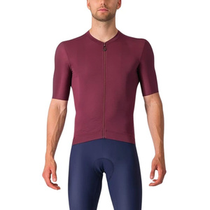 Jersey de Ciclismo de Manga Corta Amarillo con Logotipo Personalizado OEM, Cierre Completo, para Hombre, Deportivo, para Carreras, Aislante, de Secado Rápido, para Maratón - Product Image 3