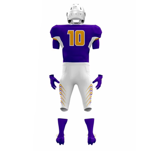 Uniforme de Fútbol Americano de Última Tendencia, MOQ Bajo, Nuevo Diseño, para Adultos, Transpirable, Conjuntos Deportivos para Exteriores, Tallas Grandes, Estilo Único - Product Image 3