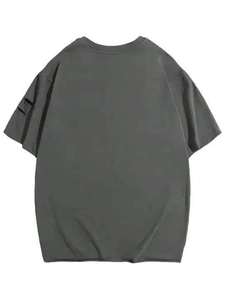 Camiseta de Algodón Supima con Estampado Personalizado para Hombre, 100% Algodón, Estilo Urbano, Logotipo Personalizado, Gráfico 3D en Espuma, OEM ODM - Product Image 3