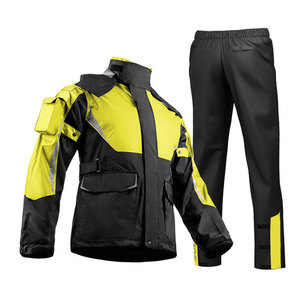 Trust in Road Safety Style Two-Piece Windproof Leather Motorbike Suit Elevate Adventure Spirit Durable Waterproof & Breathable - Product Image 6