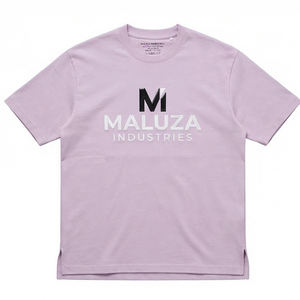 Camiseta Oversize Vintage con Lavado Ácido y Mineral, Efecto Desgastado, para Algodón Pesado, Estilo Urbano, con Logotipo de Marca Personalizado, Unisex, de Alta Calidad - Product Image 1