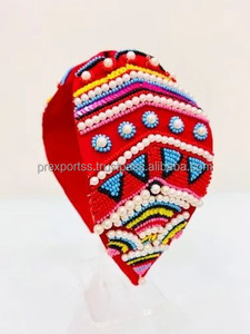 Diadema de cinta elegante y duradera, ligera y luminosa, de tela a la moda, para bebés y niñas, estilo europeo y americano, anudada, venta al por mayor 2025 - Product Image 4