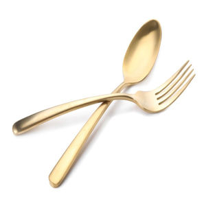 Acero inoxidable de alta calidad con un elegante acabado tipo espejo y asas de lazo únicas, perfectas para servir con elegancia. - Product Image 2