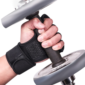 Geo Brothers Company New Custom High Quality Unisex Non-Slip Half Finger Polyester Gym Wrist Support Fitness Gloves 0.5kg for - Product Image 4