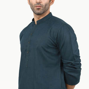 Shalwar Kameez Kurta Afghani pour hommes, vêtements de fête, vêtements décontractés, robes en tissu de coton, nouveau design, Shalwar Kameez musulman pour hommes - Product Image 5