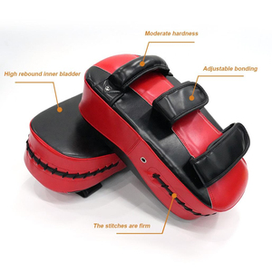 Almohadillas de Cuero para Entrenamiento de Artes Marciales, Boxeo Tailandés, Kickboxing, con Tamaño Personalizable - Product Image 3