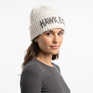 Wholesale Unisex <b>Acrylic</b> Color <b>Block</b> Fisherman Beanie Short Cuff Distressed Winter Knit Hat Custom Logo - Product Image 5