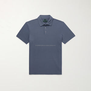 เสื้อโปโลกอล์ฟผู้ชาย95% โพลีเอสเตอร์สแปนเด็กซ์ประสิทธิภาพสูงสไตล์เรียบง่ายปรับแต่งสีและโลโก้ DP - Product Image 1