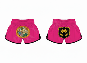 Vêtements d'arts martiaux, shorts de compétition de Muay Thai, dernières conceptions brodées personnalisées, shorts de kickboxing - Product Image 3