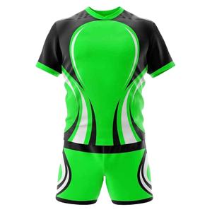 Ropa Deportiva Unisex de Última Tendencia, Uniforme de Rugby con Estampado Digital Personalizado, Tela Transpirable de Algodón y Elastano de Secado Rápido - Product Image 1